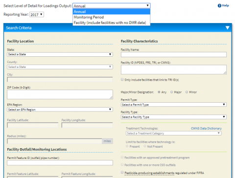 Snapshot of Custom Search form.